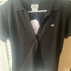 Lacoste women’s Black Polo Shirt